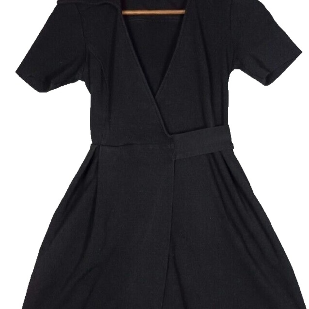 Diane Von Furstenberg Black wrap dress